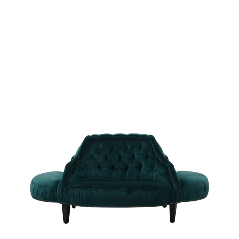 Suzanna Sofa in Emerald Green Velvet