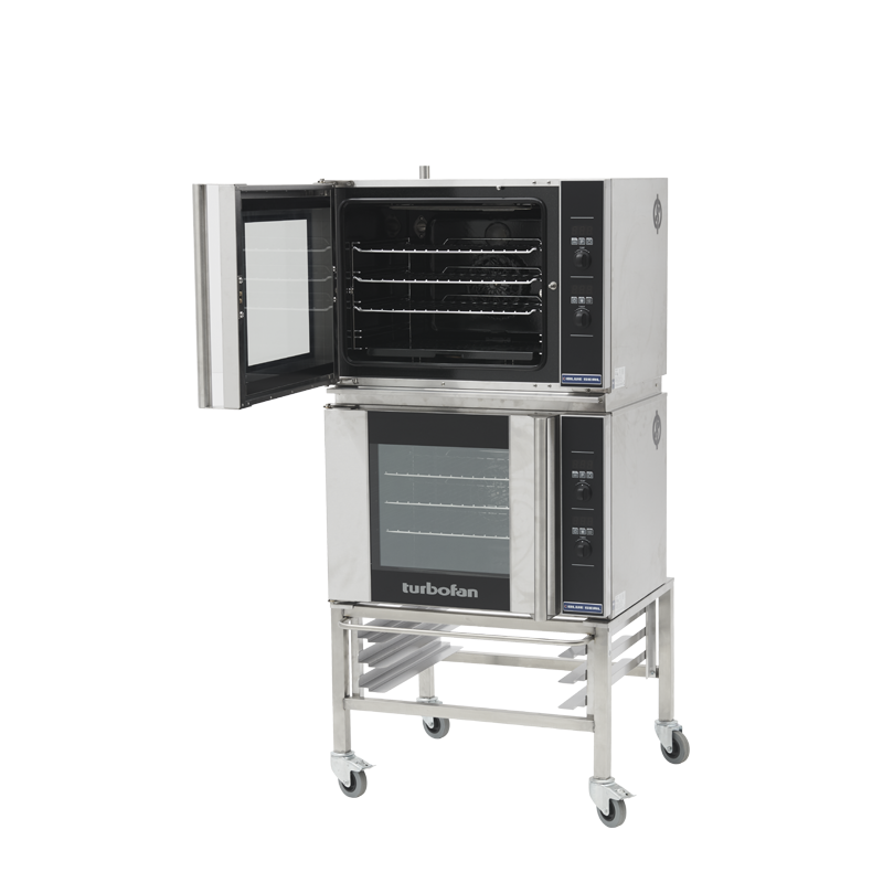 Double stack turbo oven