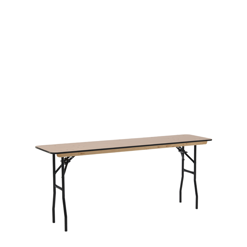 Slim Trestle Table 180 x 46 cm