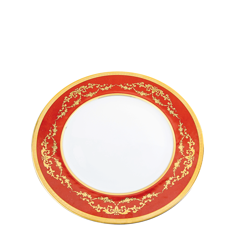 Imperial Red Dinner Plate Ø 27 cm Hire Furniture and Tableware Hire