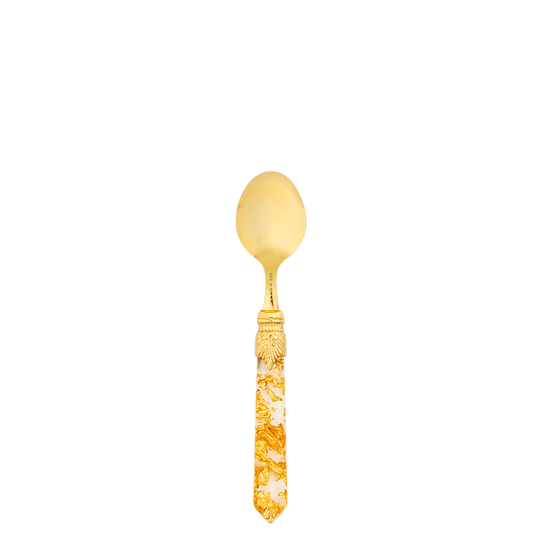 Gold confetti Teaspoon