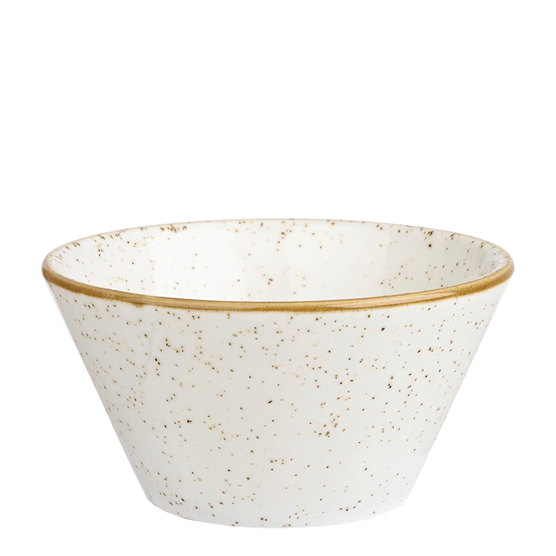 The Gusto Bowl in Barley White