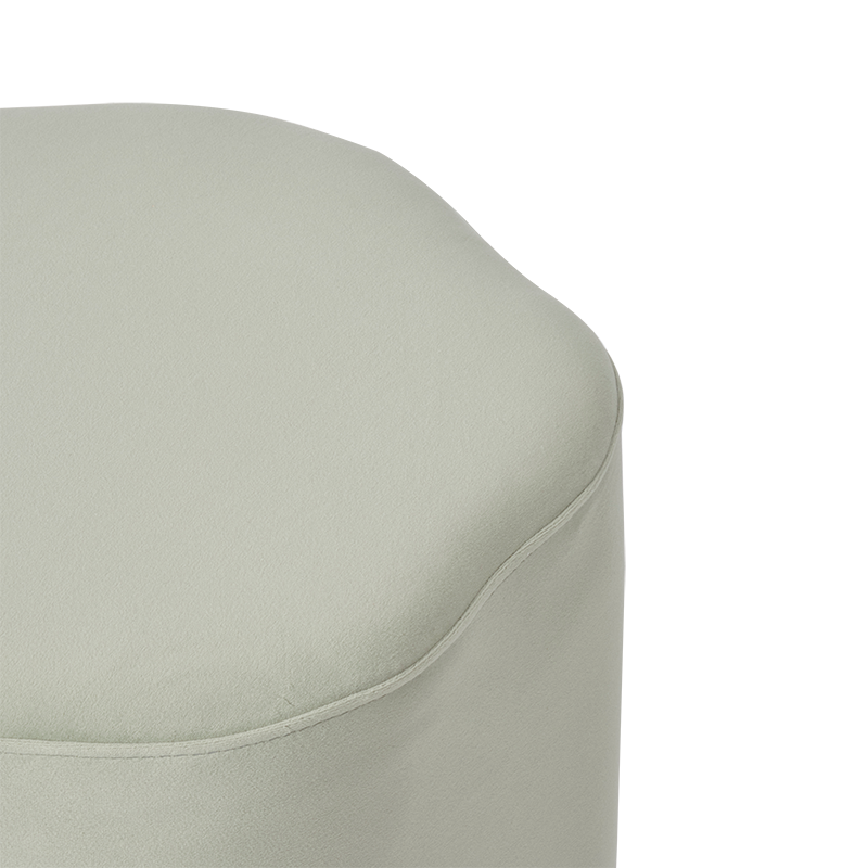 The Bloomsbury Ottoman in Sage Green