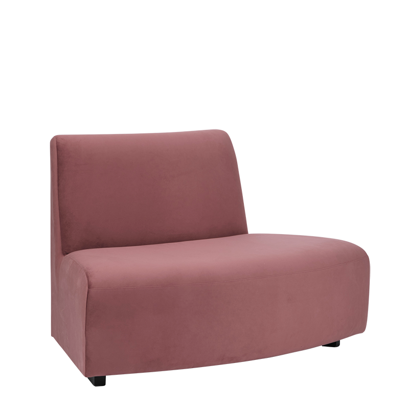 Endless Inverted Sofa in Marsala 4.72 ft