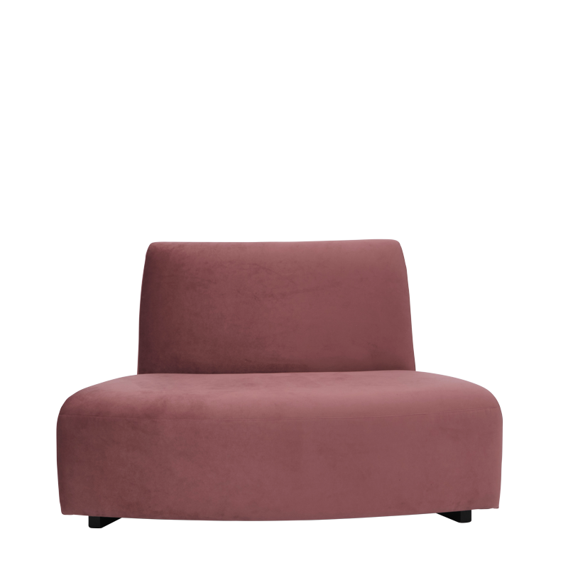 Endless Inverted Sofa in Marsala 4.72 ft
