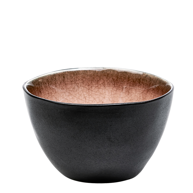 Lava bowl in clay brown