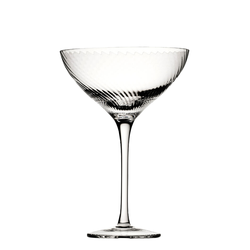 Hayworth Twisted Coupe Glass