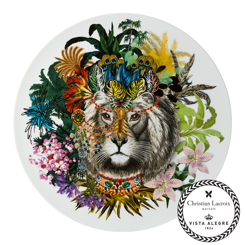 Christian Lacroix Love who you want charger plate 33.5– 4 designs