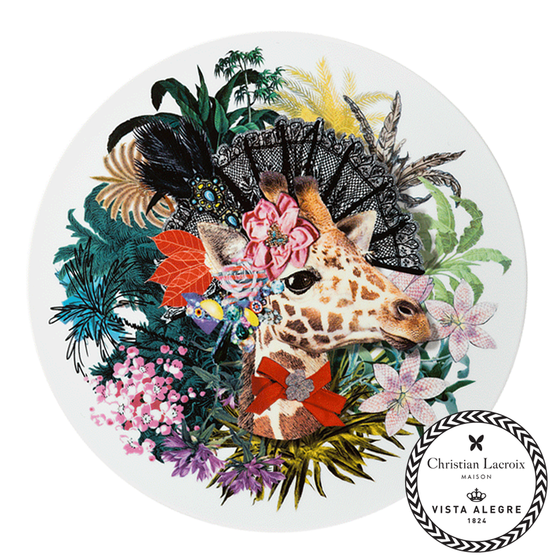 Christian Lacroix Love who you want charger plate 33.5– 4 designs