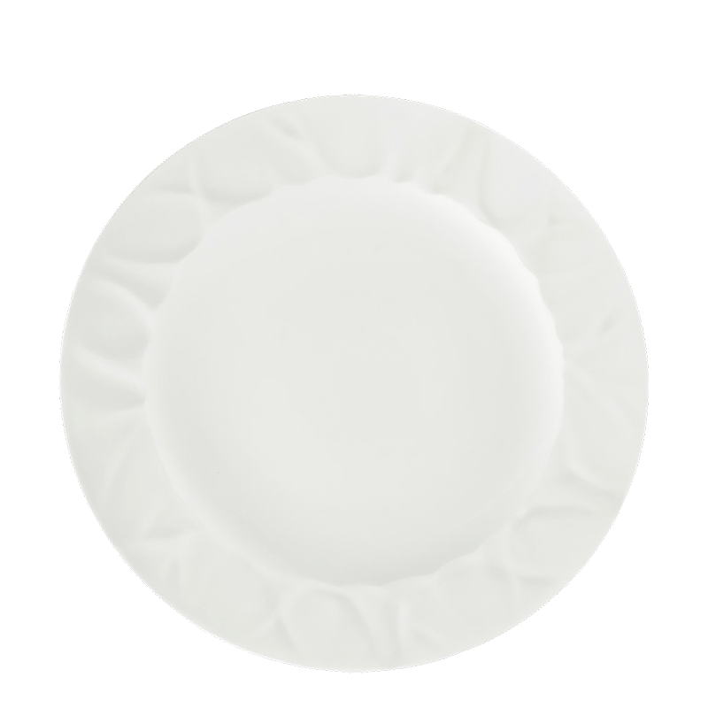 Florence 12" White Dinner Plate Hire Options Greathire London