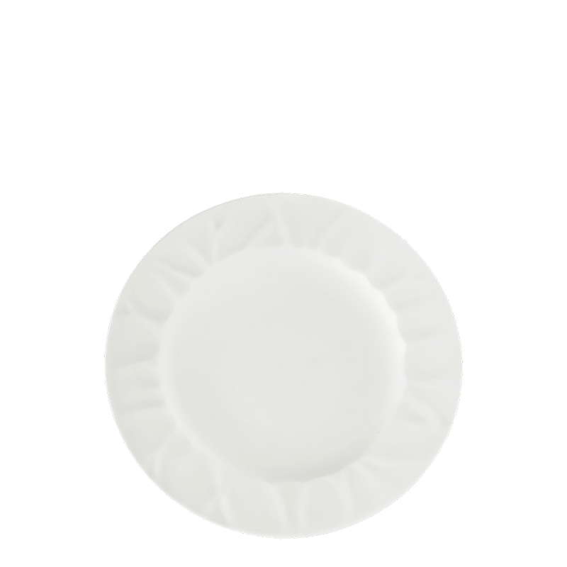 Florence 8" White Starter Plate Hire Options Greathire London