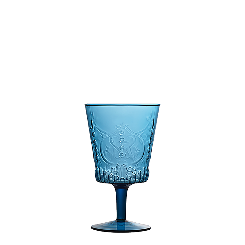 Martha Blue Water Glass