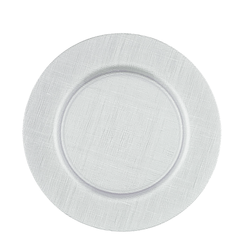 Sienna Silver Charger Plate