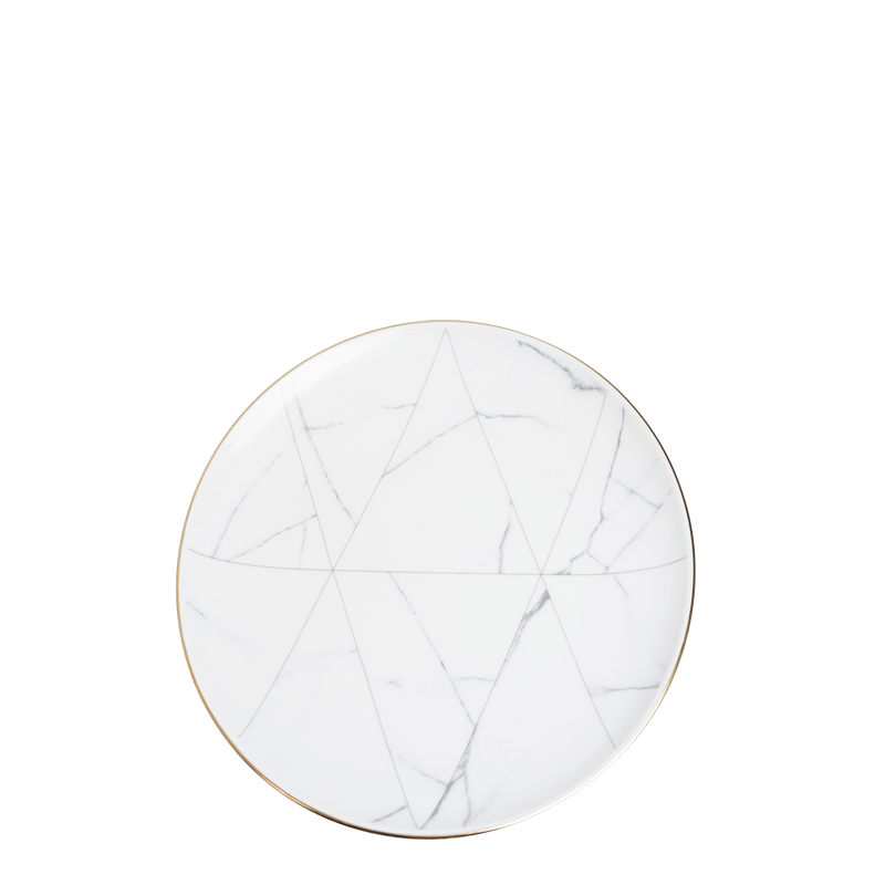 Valentine 8" Starter Marble Dinner Plate Hire Options Greathire London