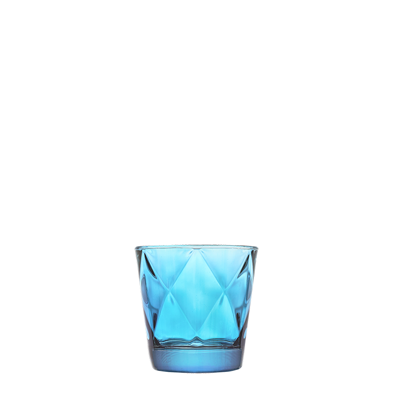 Harlequin Tumbler Blue