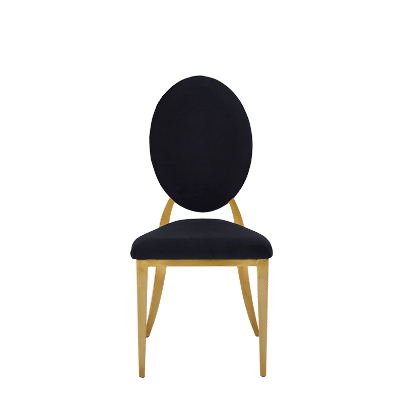 Divine Chair with Black Seat and Back Pad