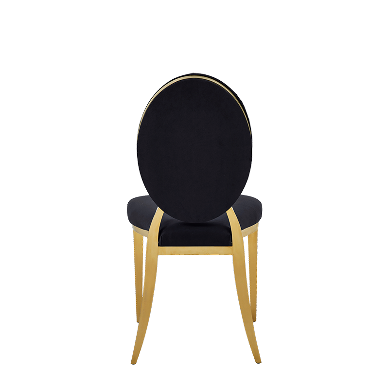 Divine Chair with Black Seat and Back Pad