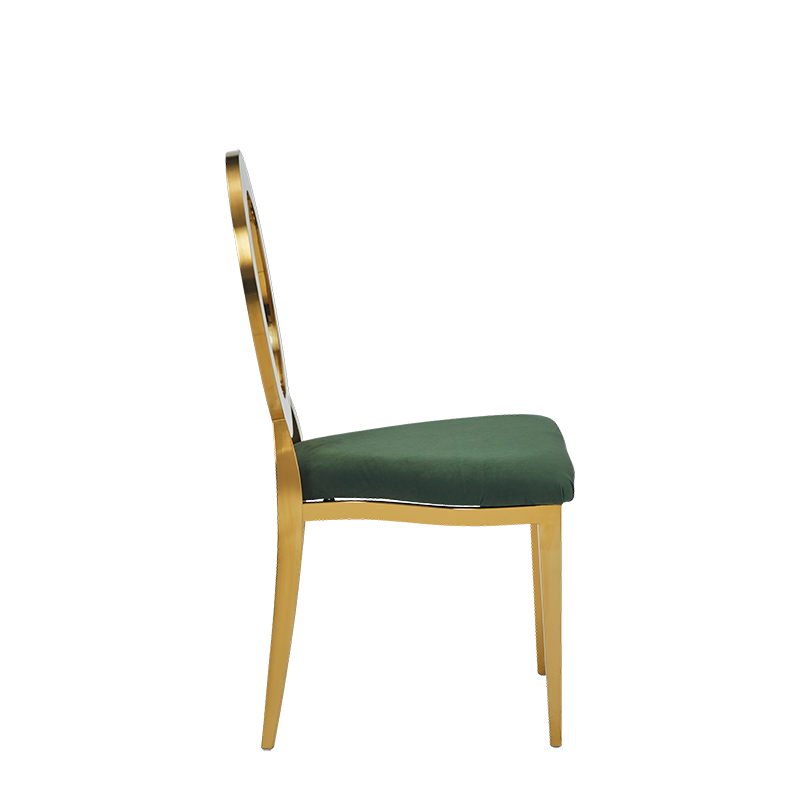 Divine Chair with Forest Green Seat Pad Hire Options Greathire London