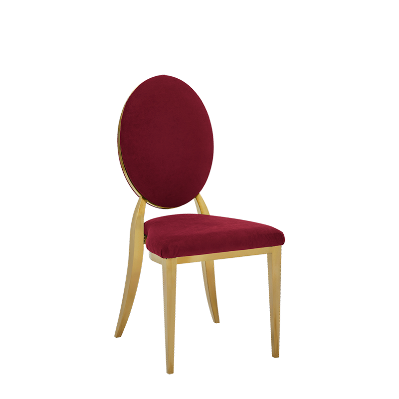 Divine Chair with Red Seat and Back Pad