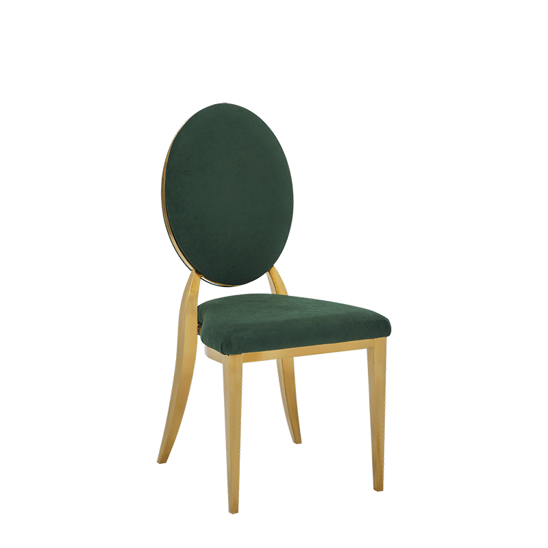 Divine Chair with Forest Green Seat and Back Pad