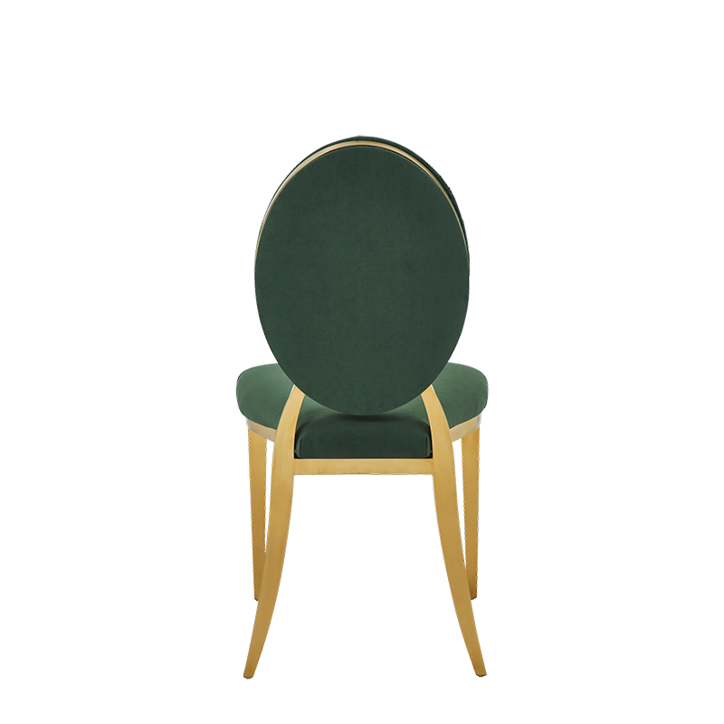 Divine Chair with Forest Green Seat and Back Pad