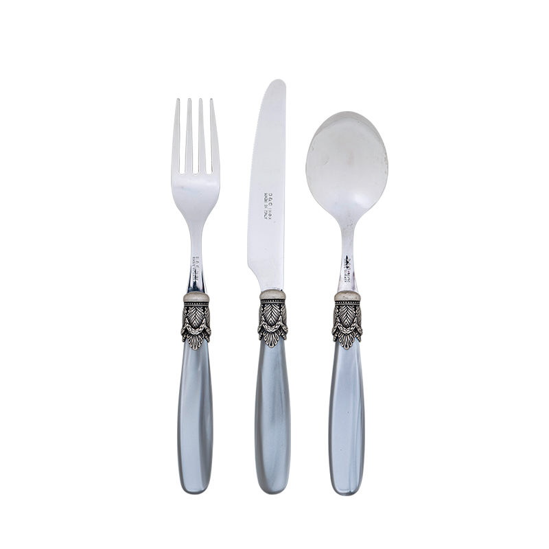 Grey and Silver Mother of Pearl Cutlery