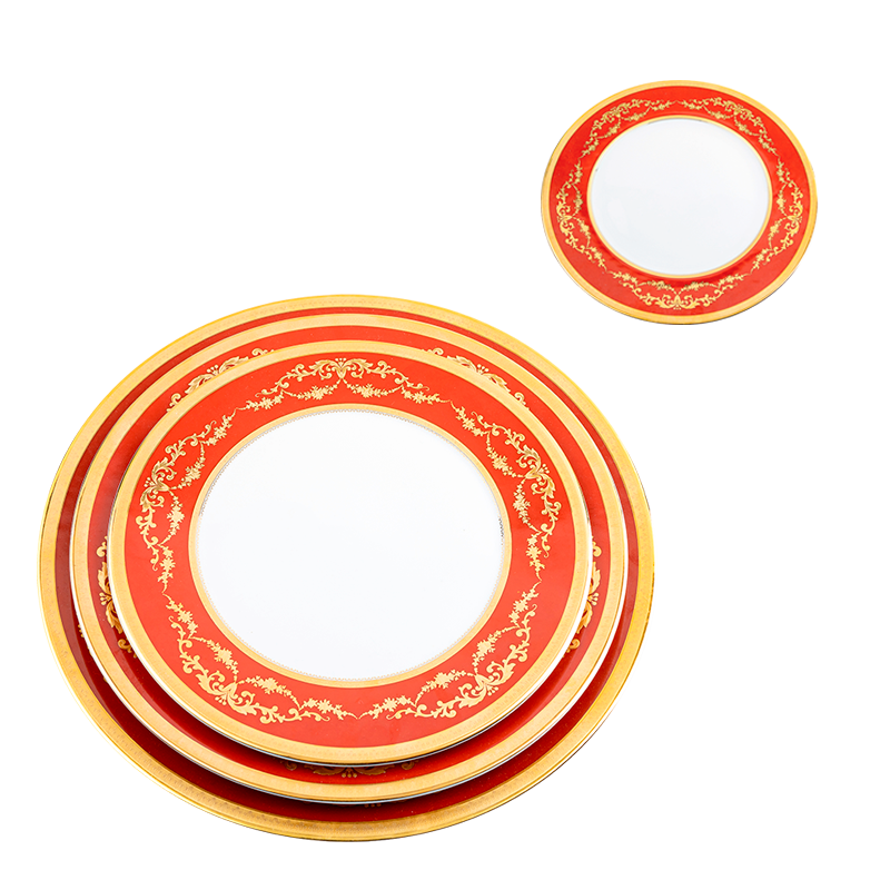 Imperial Red Plates