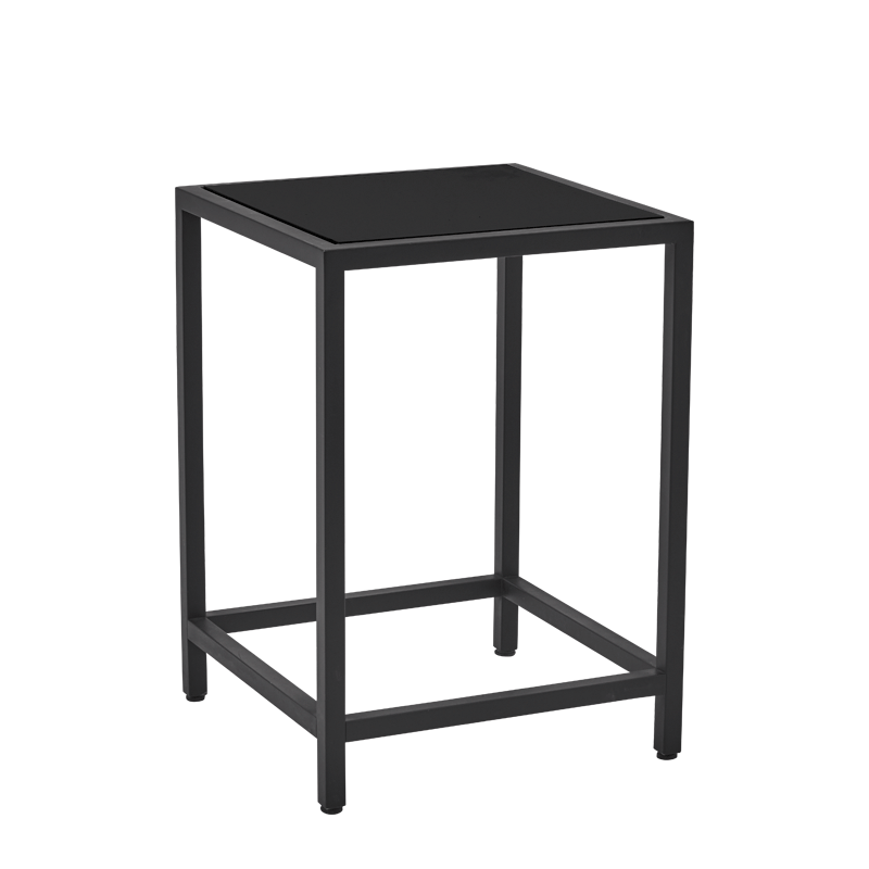 Unico Square Occasional Table with Black Frame