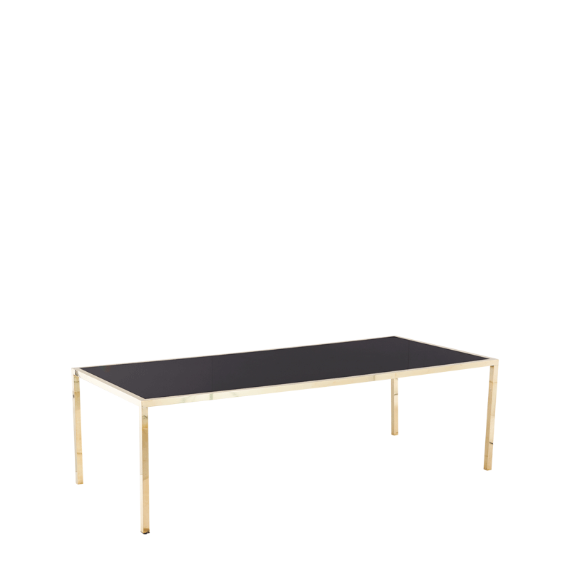 Unico 8"x4" Dining Table with Gold Frame