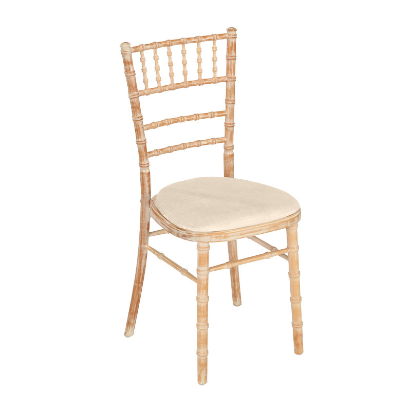 Bamboo chair in Limewash