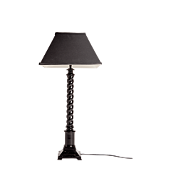 Brass Lamp in Black