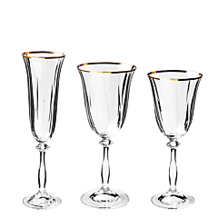 Marquis Gold Glasses
