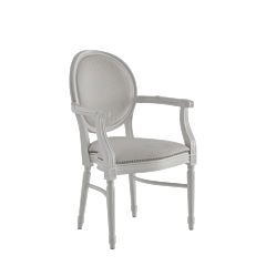 Chandelle Armchair in White