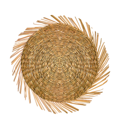 Siyam Rattan charger plate