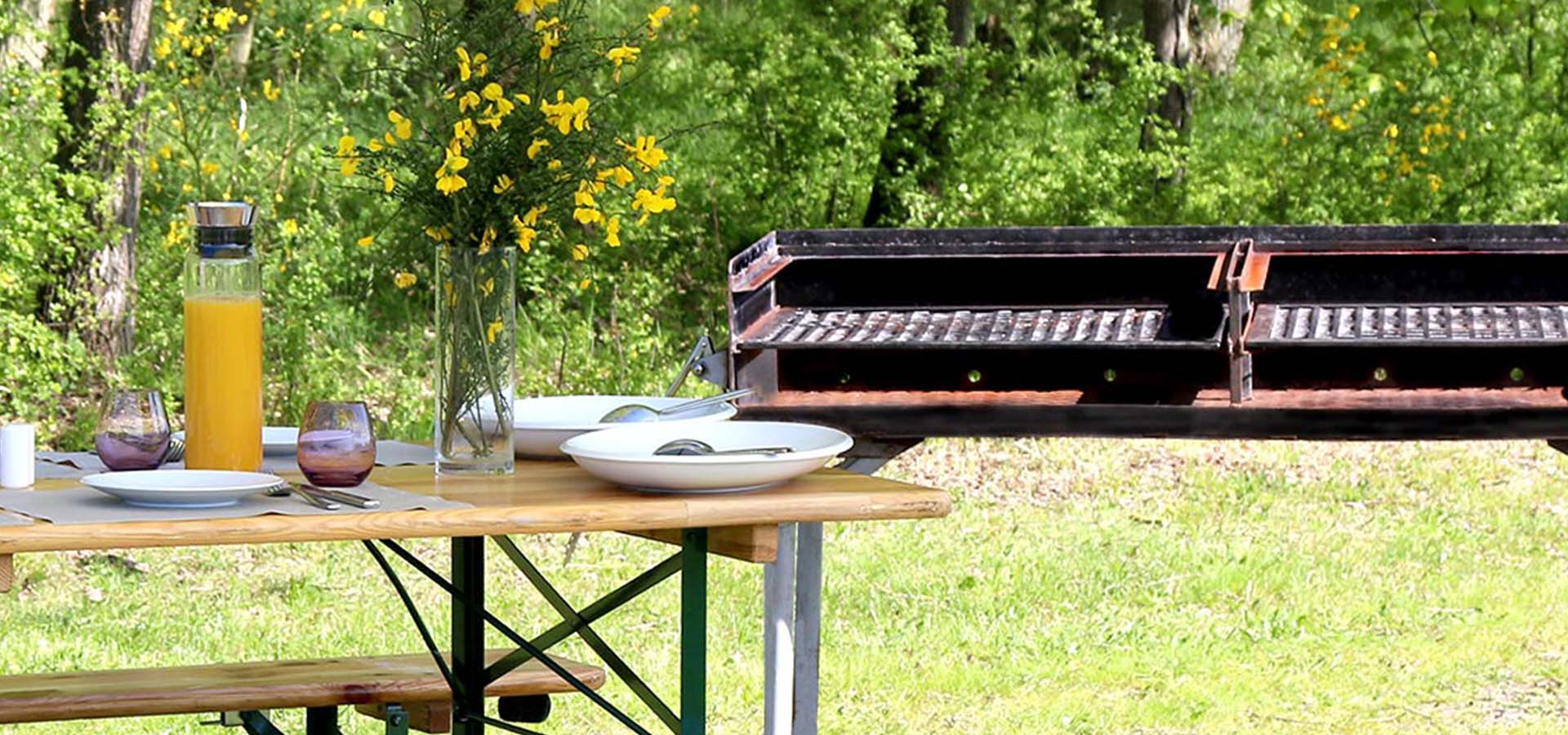 Organizing a barbecue or mechoui for large number of guests